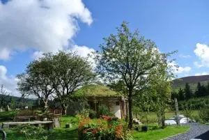 Greener glamping