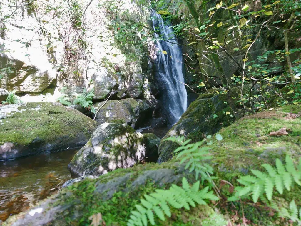 Cynwyd forest waterfalls and gorge off grid sustainable eco glampsite and glamping