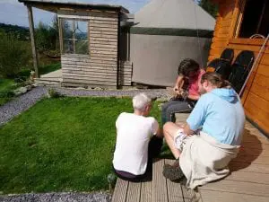 Ty crwn bach idris yurt 11 off grid sustainable eco glampsite and glamping