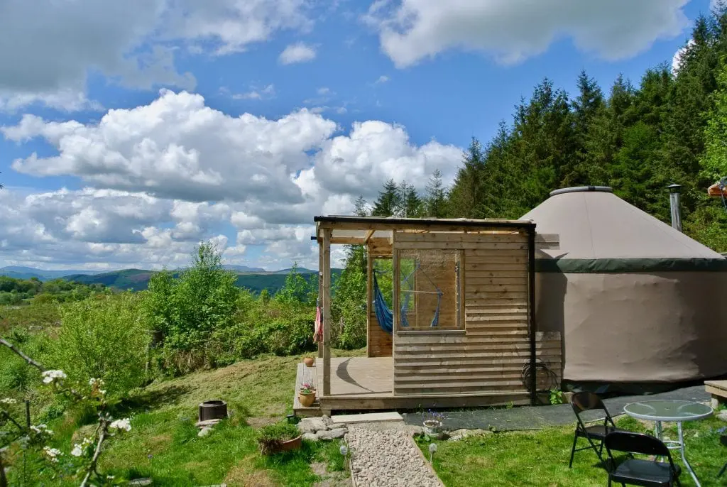 Ty crwn bach idris yurt 18 off grid sustainable eco glampsite and glamping