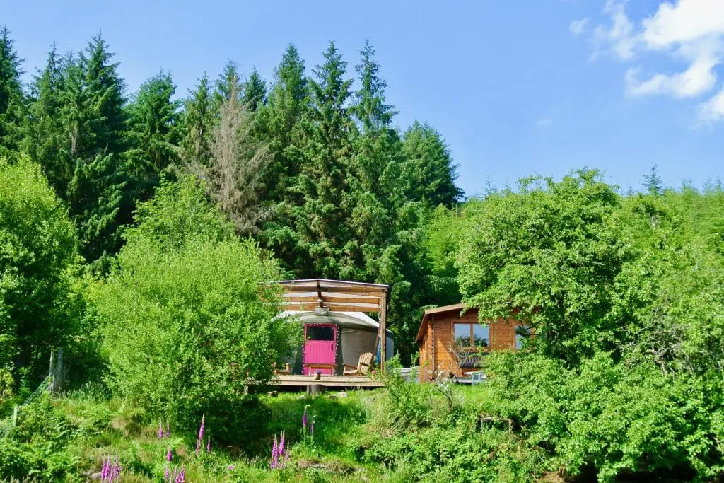 Ty crwn bach idris yurt 25 off grid sustainable eco glampsite and glamping