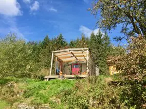 Ty crwn bach idris yurt 28 off grid sustainable eco glampsite and glamping
