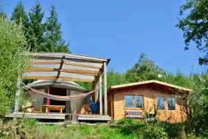 Ty crwn bach idris yurt 29 off grid sustainable eco glampsite and glamping