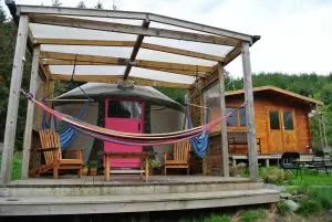 Ty crwn bach idris yurt 7 off grid sustainable eco glampsite and glamping