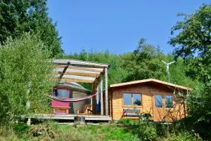 Ty crwn bach idris yurt