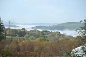 Ty crwn mawr yurt and the dragon breath in the dee valley off grid sustainable eco glampsite and glamping