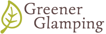 Gg logo v2 370x120 retina two lines text no background greener glamping logo and header