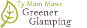 Gg logo v5 370x120 retina two lines text white background greener glamping logo and header