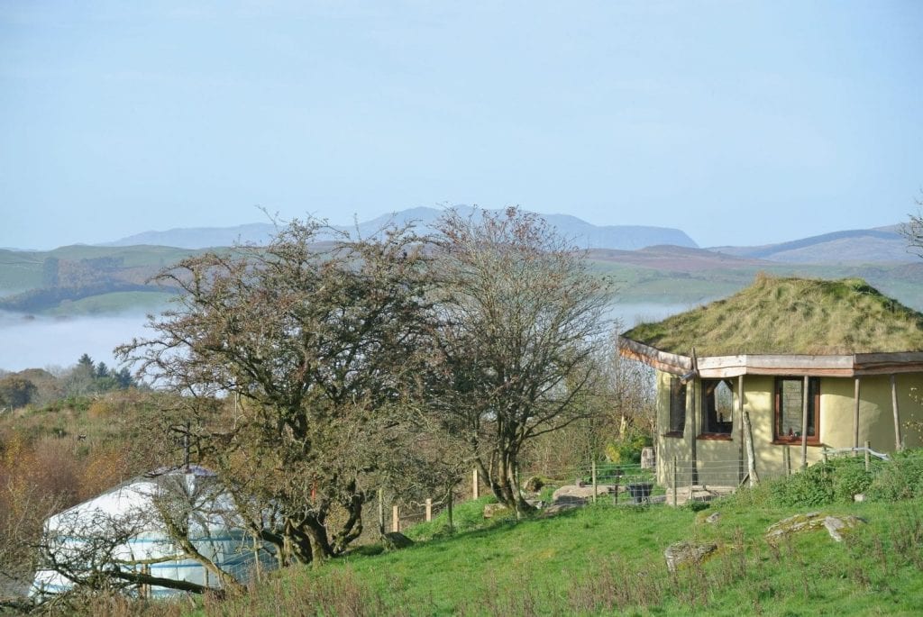 Intimate off grid eco retreat centre - high in the Berwyn mountains - deep in Cynwyd forest