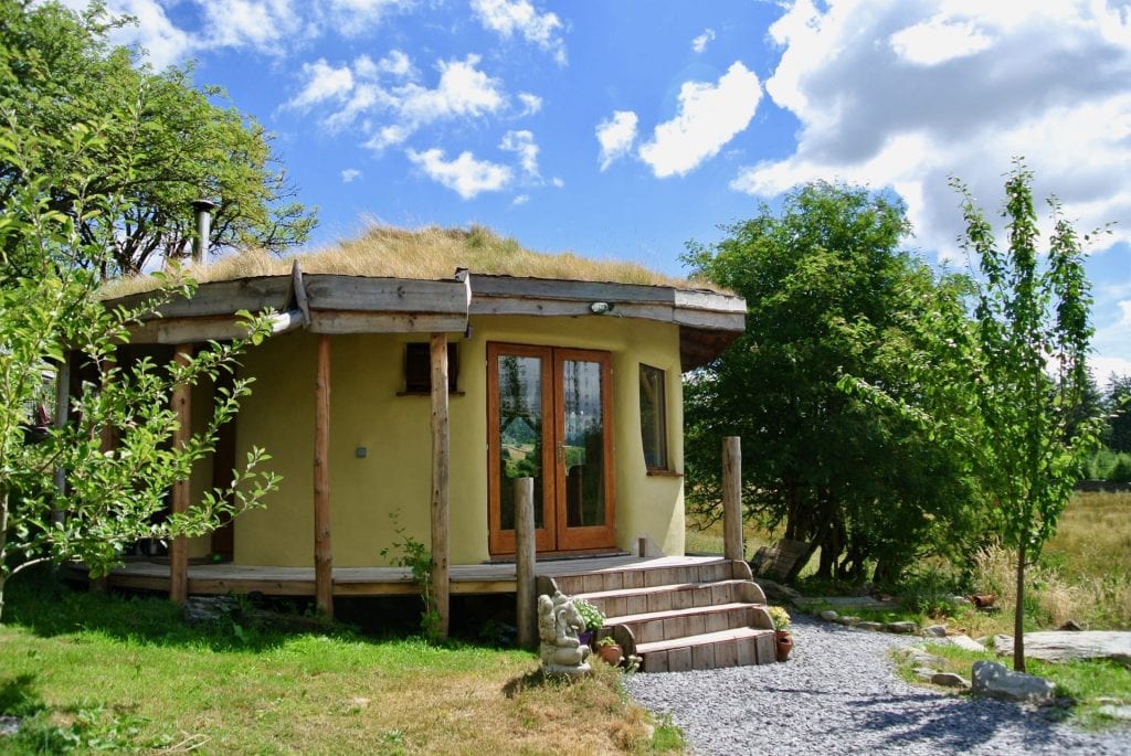 Ty Mam Mawr - Roundhouse - Exterior West Elevation - July 2018