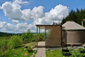Ty crwn bach idris yurt 16 off grid sustainable eco glampsite and glamping