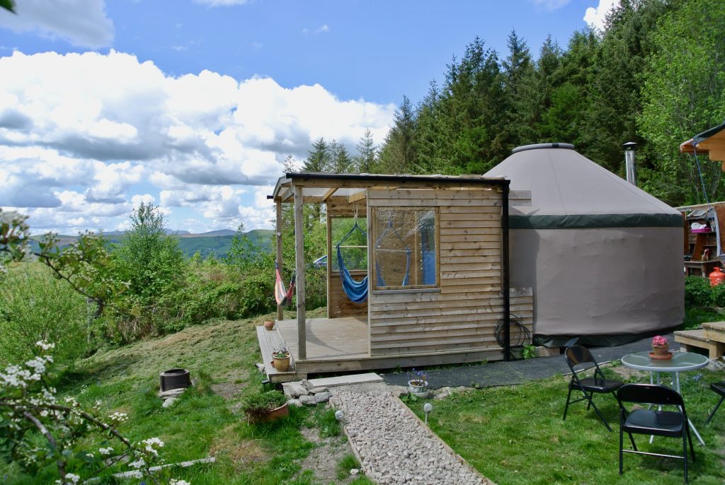 Ty crwn bach idris yurt 19 off grid sustainable eco glampsite and glamping