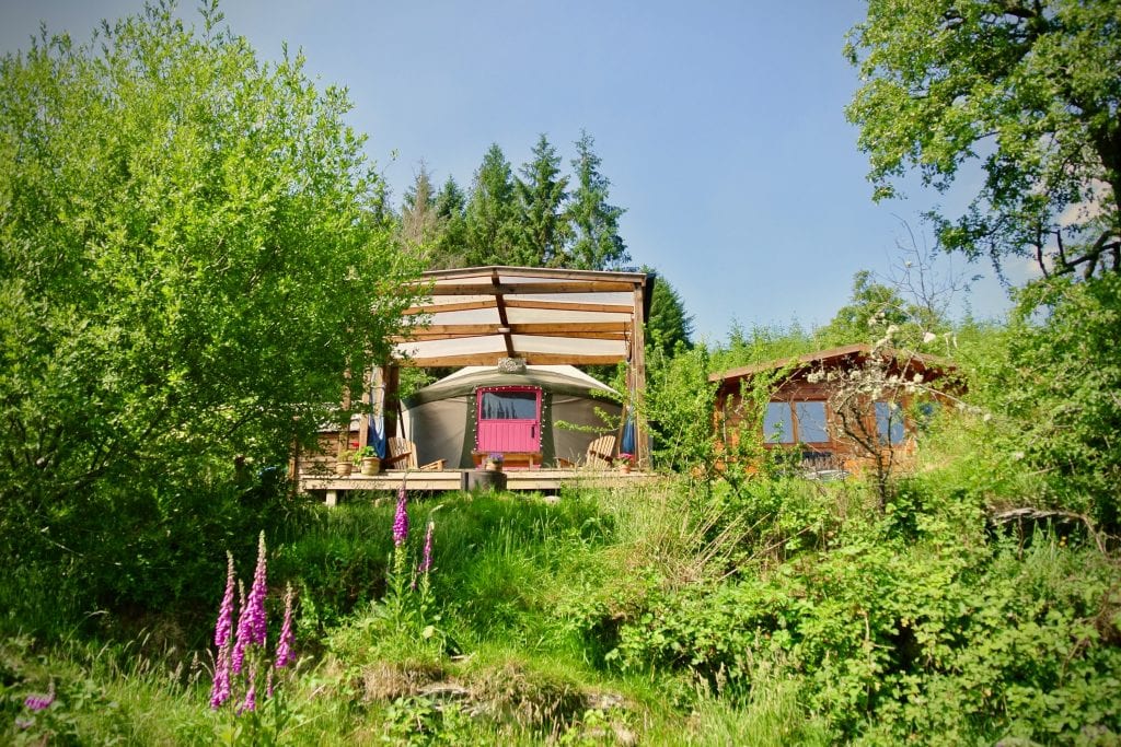 Ty crwn bach idris yurt 22 off grid sustainable eco glampsite and glamping